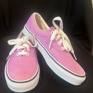 Vans Lavender Canvas Sneakers